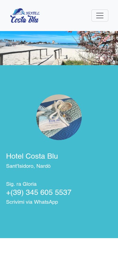 Hotel Costa Blu: versione per smartphone